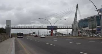 Ankara Büyükşehir Belediyesi Eskişehir Yolu Üzeri Yaya Üst Geçiş Çelik Konstrüksiyon İmalatı