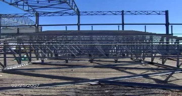 Teknotes Bolu Gerede Fabrikası Tevsii Çelik Konstrüksiyon İmalatı ve Montajı